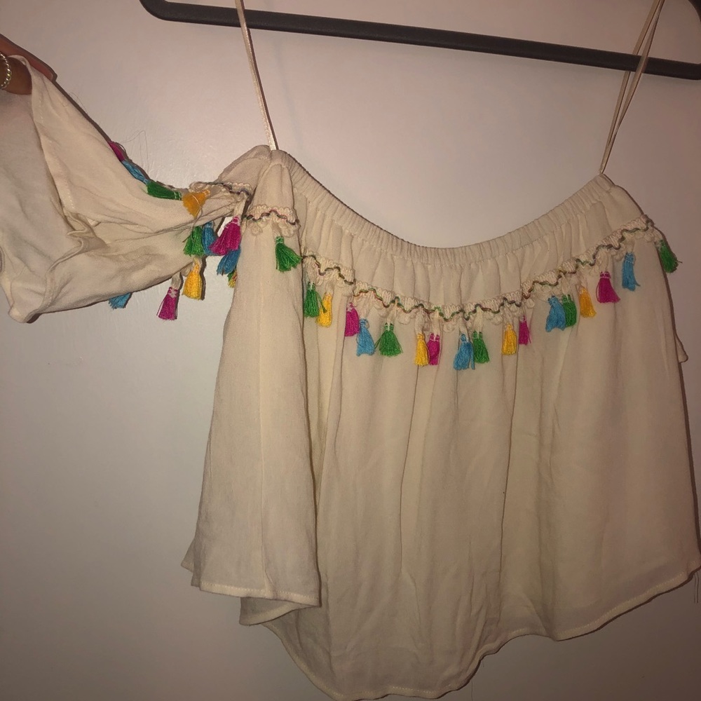 Off the shoulder summer top